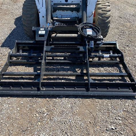 skid steer land leveler driveway|virnig land leveler for sale.